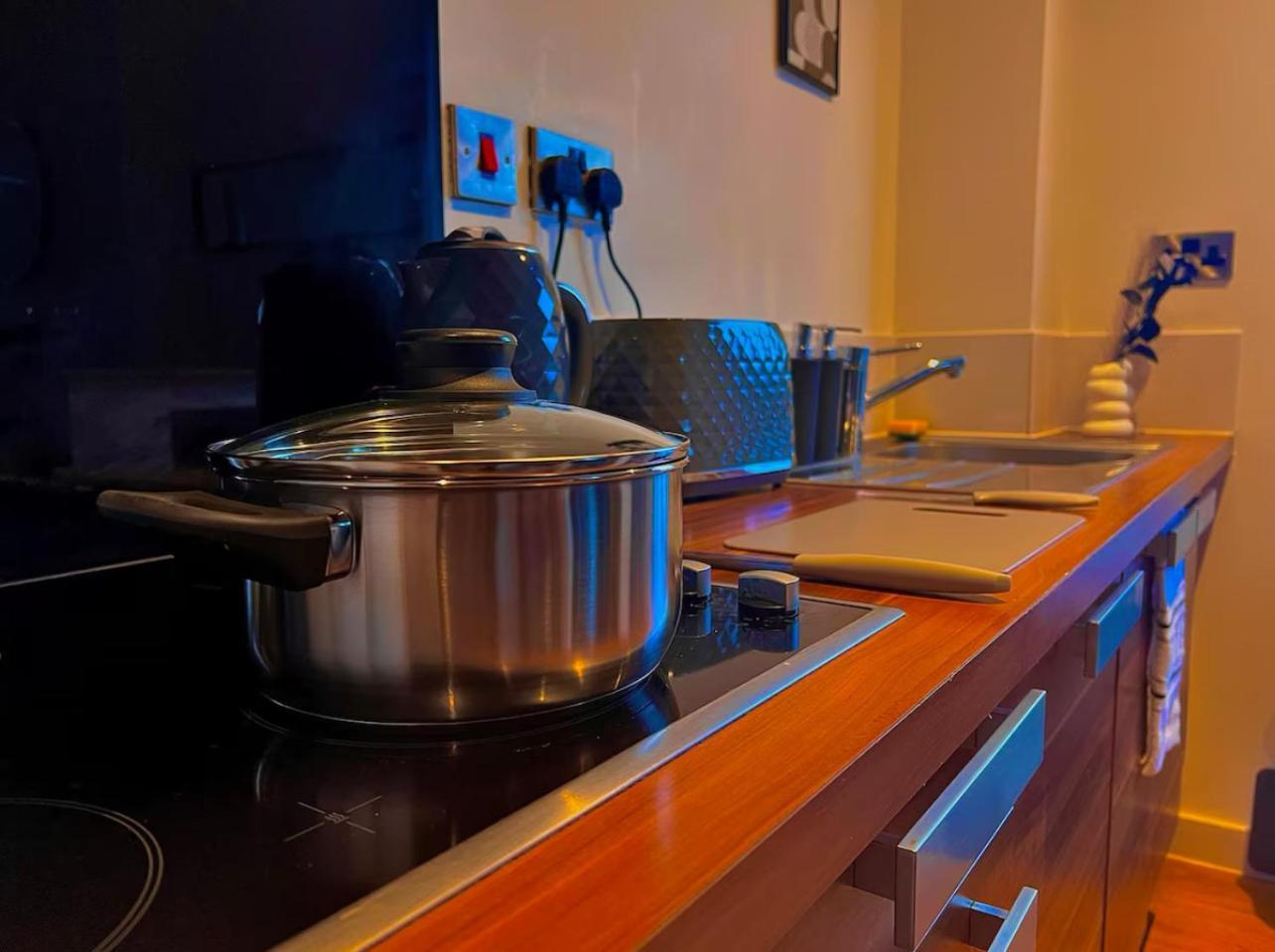 Penthouse Gem, Central, Scenic Views, Stylish, Modern, City Centre 2Br Sheffield Eksteriør billede