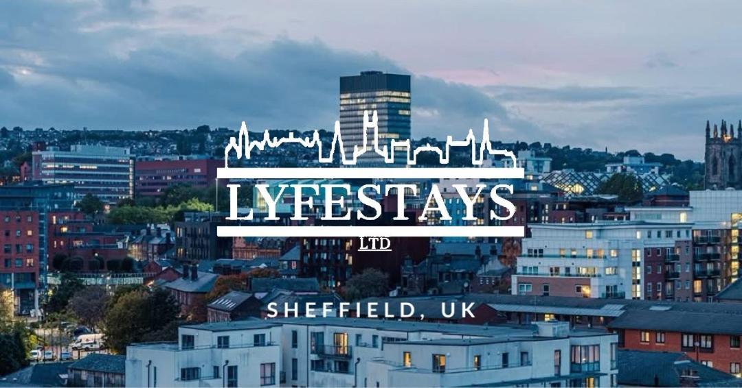 Penthouse Gem, Central, Scenic Views, Stylish, Modern, City Centre 2Br Sheffield Eksteriør billede